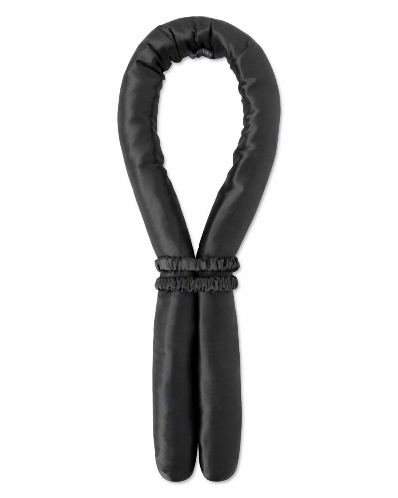 Jedwabny wałek do kręcenia włosów – czarny