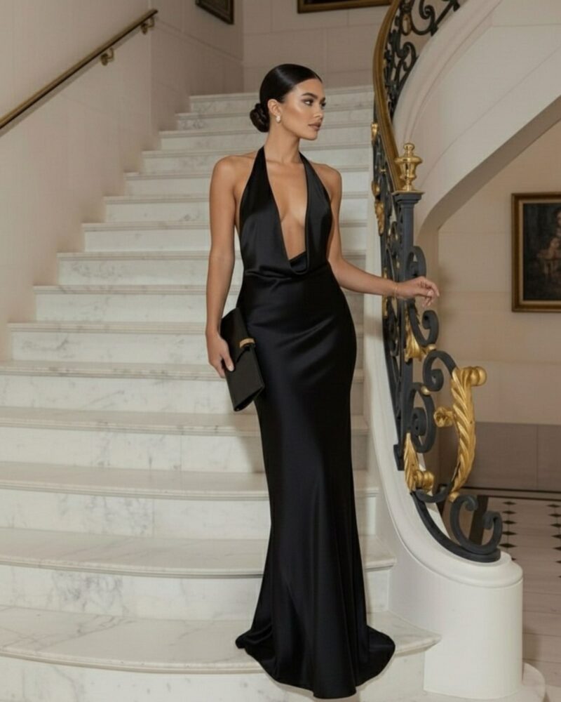 Jedwabna sukienka Stella