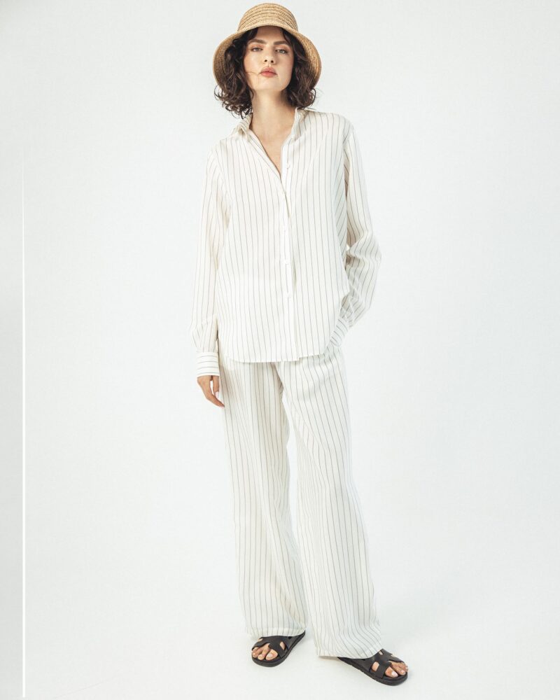 Jedwabne spodnie Sunset