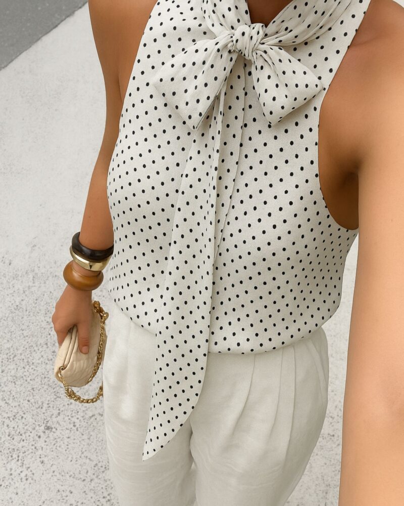 Jedwabna bluzka Capri